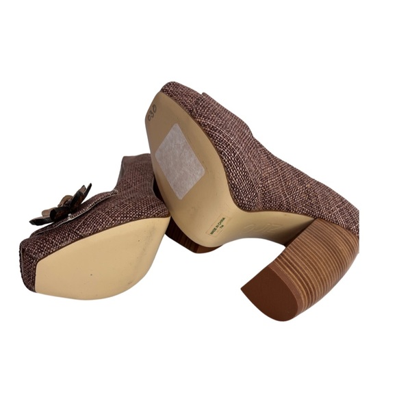 BN Never Worn square toe block heel shoes 7 - Picture 4 of 4